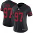 Nike San Francisco 49ers #97 Nick Bosa Black Alternate Womens Stitched NFL Vapor Untouchable Limited Jersey