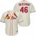St.Louis Cardinals #46 Paul Goldschmidt Cream Cool Base Stitched Youth MLB Jersey