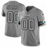 Miami Dolphins Custom Mens Nike Gray Gridiron II Vapor Untouchable Limited NFL Jersey