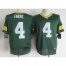 Nike Green Bay Packers #4 Brett Favre Green Team Color Mens Stitched NFL Elite Jersey