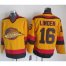 Vancouver Canucks #16 Trevor Linden Gold CCM Throwback Stitched NHL Jersey