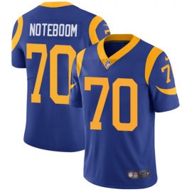 Nike Los Angeles Rams #70 Joseph Noteboom Royal Blue Alternate Mens Stitched NFL Vapor Untouchable Limited Jersey