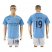 Manchester City #19 Sane Home Soccer Club Jersey