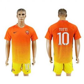Roma #10 Totti Sec Away Soccer Club Jersey