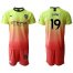 Manchester City #19 Sane Away Soccer Club Jersey