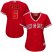 Los Angeles Angels #6 Anthony Rendon Red Alternate Womens Stitched MLB Jersey