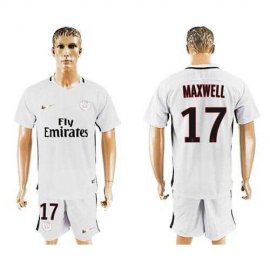 Paris Saint-Germain #17 Maxwell Sec Away Soccer Club Jersey