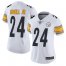 Nike Pittsburgh Steelers #24 Benny Snell Jr. White Womens Stitched NFL Vapor Untouchable Limited Jersey