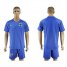 Finland Blank Away Soccer Country Jersey