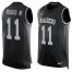 Nike Las Vegas Raiders #11 Henry Ruggs III Black Team Color Mens Stitched NFL Limited Tank Top Jersey