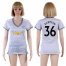 Womens Manchester United #36 Darmian Sec Away Soccer Club Jersey