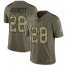 Nike Baltimore Ravens #28 Anthony Averett Olive/Camo Mens Stitched NFL Limited 2017 Salute To Service Jersey