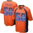 Nike Denver Broncos #58 Von Miller Orange Team Color Mens Stitched NFL Limited Strobe Jersey