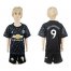 Manchester United #9 Ibrahimovic Away Kid Soccer Club Jersey