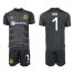 Dortmund #1 Burki Black Goalkeeper Soccer Club Jersey
