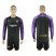 Barcelona Blank Black Goalkeeper Long Sleeves Soccer Club Jersey