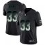 Nike New York Jets #33 Jamal Adams Black Mens Stitched NFL Vapor Untouchable Limited Smoke Fashion Jersey