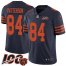 Nike Chicago Bears #84 Cordarrelle Patterson Navy Blue Alternate Mens Stitched NFL 100th Season Vapor Untouchable Limited Jersey