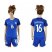 Womens France #16 Mandanda Home Soccer Country Jersey