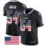 Nike Dallas Cowboys #54 Jaylon Smith Black Mens Stitched NFL Limited Rush USA Flag Jersey