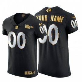Los Angeles Rams Custom Mens Nike Black Edition Vapor Untouchable Elite NFL Jersey