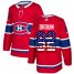 Adidas Montreal Canadiens #92 Jonathan Drouin Red Home Authentic USA Flag Stitched NHL Jersey