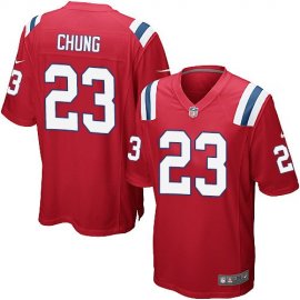 Nike New England Patriots #23 Patrick Chung Red Alternate Youth Stitched NFL Elite Jersey