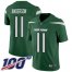 Nike New York Jets #11 Robby Anderson Green Team Color Mens Stitched NFL 100th Season Vapor Limited Jersey