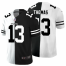 New Orleans New Orleans Saints #13 Michael Thomas Mens Black V White Peace Split Nike Vapor Untouchable Limited NFL Jersey