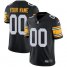 Nike Pittsburgh Steelers Customized Black Alternate Stitched Vapor Untouchable Limited Mens NFL Jersey