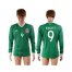 Mexico #9 Borgetti Home Long Sleeves Soccer Country Jersey