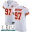 Nike Kansas City Chiefs #97 Alex Okafor White Super Bowl LIV 2020 Mens Stitched NFL New Elite Jersey