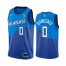 Nike Milwaukee Bucks #0 Donte DiVincenzo Womens 2021 NBA Finals Champions City Edition Jersey Blue Womens
