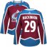 Adidas Colorado Avalanche #29 Nathan MacKinnon Burgundy Home Authentic Womens Stitched NHL Jersey