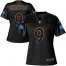 Nike Detroit Lions #9 Matthew Stafford Black Womens NFL Fashion Game Jersey