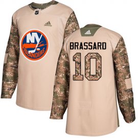 Adidas New York Islanders #10 Derek Brassard Camo Authentic 2017 Veterans Day Stitched NHL Jersey