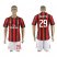 AC Milan #29 Paletta Home Soccer Club Jersey