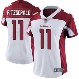 Nike Arizona Cardinals #11 Larry Fitzgerald White Womens Stitched NFL Vapor Untouchable Limited Jersey