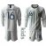 France #16 Mandanda Grey Goalkeeper Long Sleeves Kid Soccer Country Jersey