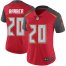Nike Tampa Bay Buccaneers #20 Ronde Barber Red Team Color Womens Stitched NFL Vapor Untouchable Limited Jersey
