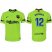 Barcelona #12 Rafinha Away Soccer Club Jersey