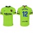 Barcelona #12 Rafinha Away Soccer Club Jersey
