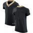 Nike New Orleans Saints Blank Black Team Color Mens Stitched NFL Vapor Untouchable Elite Jersey