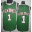 Milwaukee Bucks 1 Oscar Robertson Green Hardwood Classics Revolution 30 NBA Jerseys Cheap