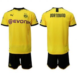 Dortmund Blank Home Soccer Club Jersey
