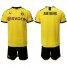 Dortmund Blank Home Soccer Club Jersey