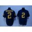 Michigan Wolverines 2 woodson blue NCAA Jerseys