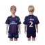 Paris Saint Germain #2 T.Silva Home Kid Soccer Club Jersey
