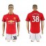 Manchester United #38 Tuanzebe Red Home Soccer Club Jersey