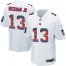 Nike New York Giants #13 Odell Beckham Jr White Mens Stitched NFL Limited Strobe Jersey
